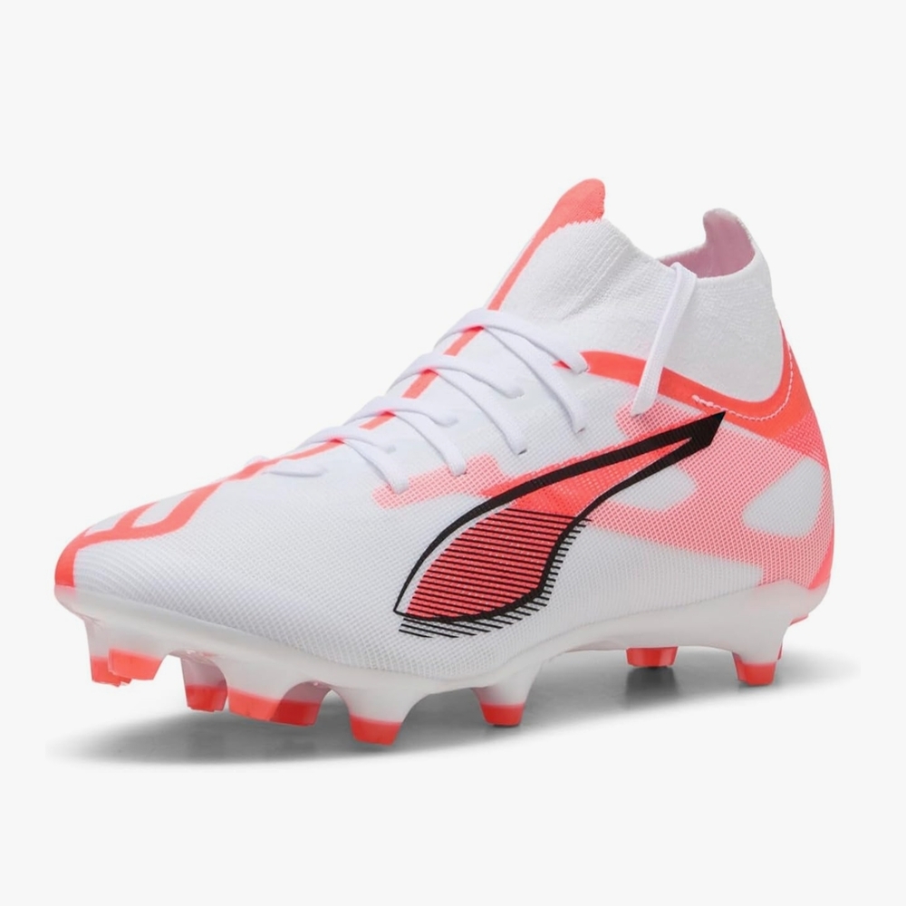 NEW IN BOX - Puma White and Pink Athletic Shoes SOCCER CLEATS